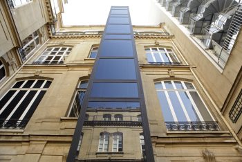 installation ascenseur extérieur