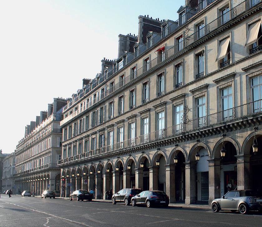 La rue de Rivoli, une architecture impériale